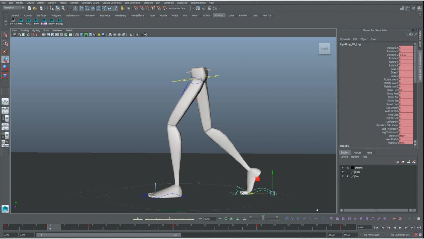 How Long Should It Take to Animate a 3D Walk Cycle?